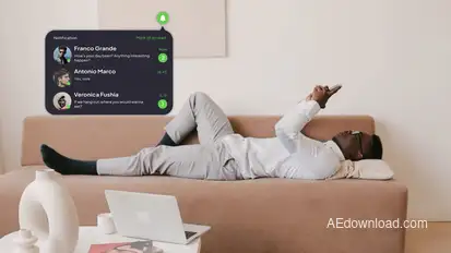 Notification Widget broadcast-packages template preview