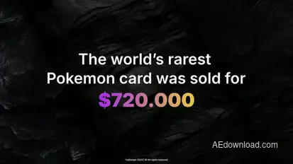 Number Titles | After Effects Titles template preview