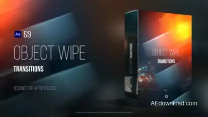 Object Wipe Transitions Elements template preview