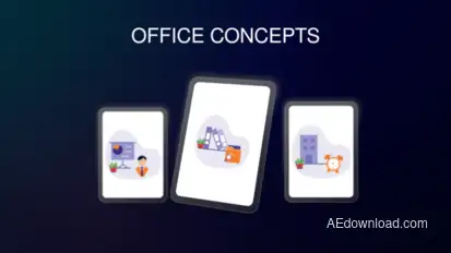 Office Concepts Elements template preview