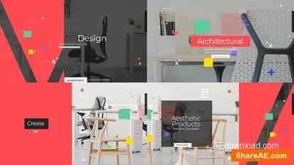 Office Furniture Products Promotion Openers template preview