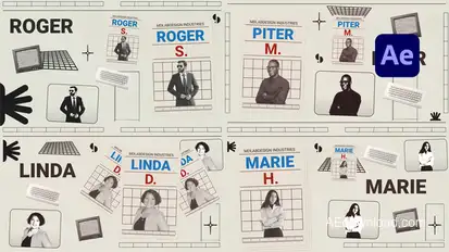 Office presentation Openers template preview