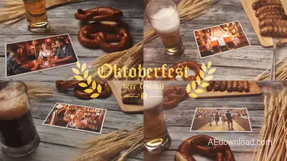 Oktoberfest Beer Festival Video Displays template preview