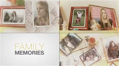 Old Cinema Memories Video Displays template preview