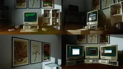Old Computer Opener Openers template preview