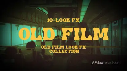 Old Film Look FX Collection Elements template preview