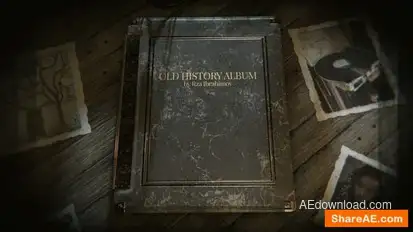 Old History Album Cinematic Opener 2 Openers template preview