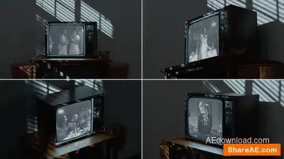 Old TV | Historical Opener Openers template preview