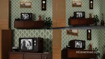 Old Tv Mockup Product Promo template preview