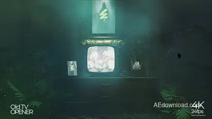 Old TV Opener Openers template preview