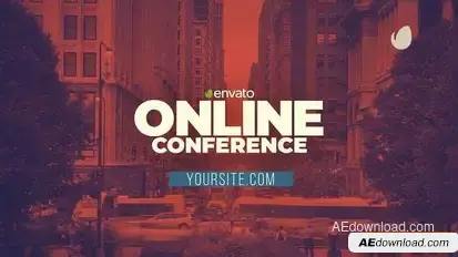 Online Conference - Event Promo Openers template preview