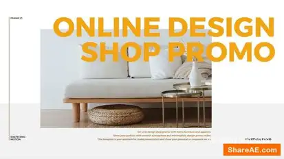 Online Design Shop Promo 2 in 1 Openers template preview