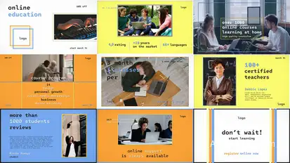 Online Education Promo Product Promo template preview