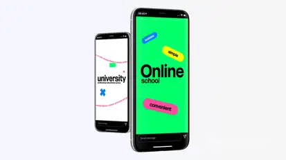 Online Education Stories Product Promo template preview