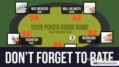 Online Poker Room Presentation Openers template preview