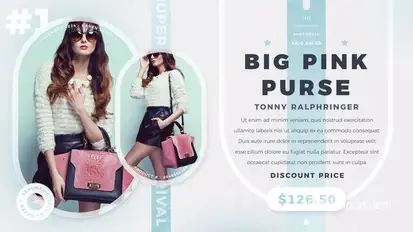 Online Shopping II Product Promo template preview