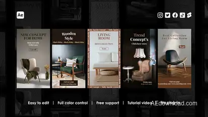 Online Shopping Instagram Reels Product Promo template preview