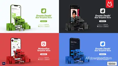 Online Shopping Store Promo Product Promo template preview