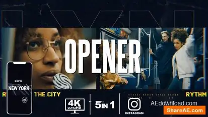 Opener Promo Openers template preview