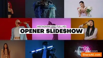 Opener Slideshow Openers template preview