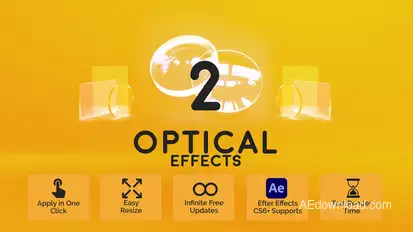 Optical Effects 2 Elements template preview