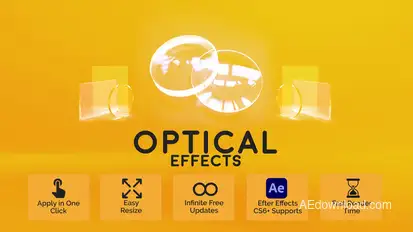 Optical Effects Elements template preview