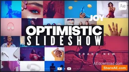 Optimistic Slideshow Openers template preview