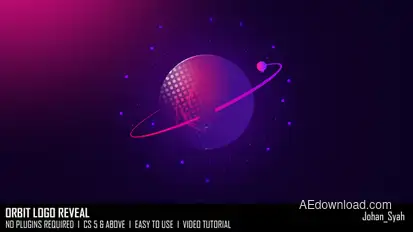 Orbit_Logo Reveal Logo Stings template preview