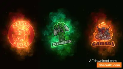 Organic Energy Logo Reveal Logo Stings template preview