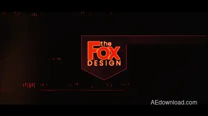 Organic Logo Glitch Opener Logo Stings template preview