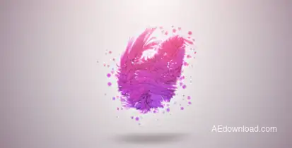 Organic Particles Logo Reveal Logo Stings template preview