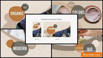 Organic Scene || After Effects Openers template preview