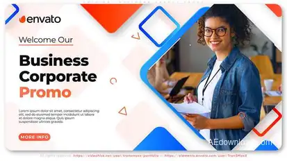 Original Business Agency Promo Video Displays template preview