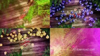 Ornament Glow Unveil Logo Stings template preview