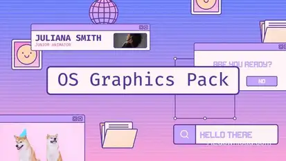 OS Graphics Pack / Windows MacOS broadcast-packages template preview