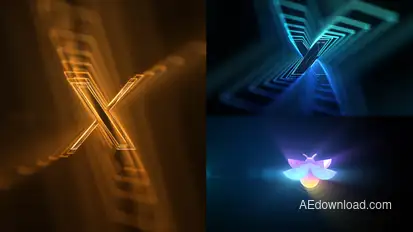 Outline Logo Reveal Logo Stings template preview