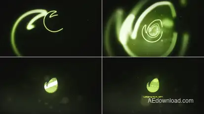 Outline Tunnel Logo Logo Stings template preview