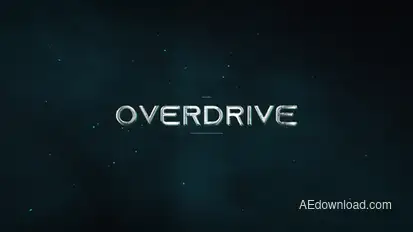 Overdrive Teaser Titles template preview
