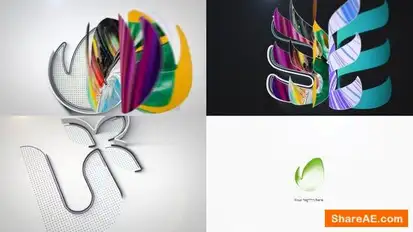 Page Filp Logo Reveal Logo Stings template preview