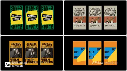 Page Instagram Fashion Reels Product Promo template preview