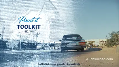 Paint It Toolkit Elements template preview