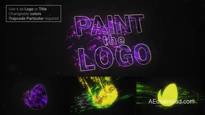 Paint The Logo Logo Stings template preview