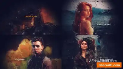 Paint Your Movie Credit V2 Openers template preview