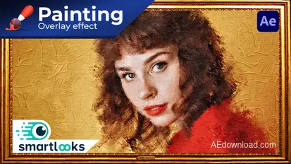 Painting Effect Elements template preview