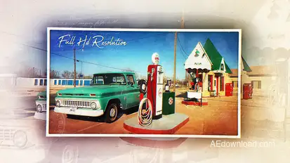 Painting Frames | Family Slideshow Video Displays template preview