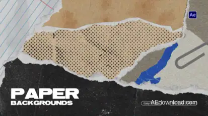 Paper Backgrounds Elements template preview