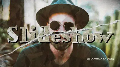 Paper Fast Slideshow Openers template preview