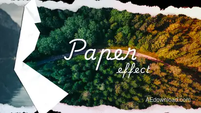 Paper Fold Opener | After Effects Openers template preview