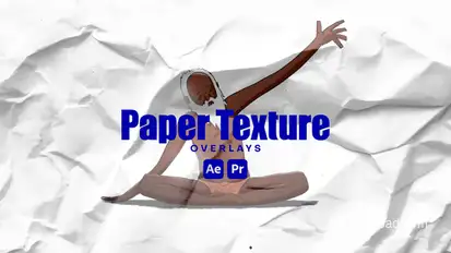 Paper Texture Overlays Elements template preview