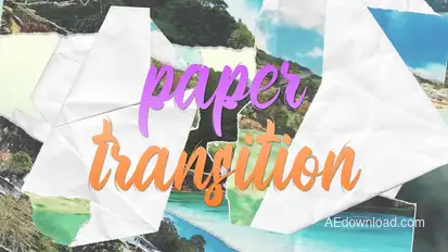 Paper Transition Elements template preview